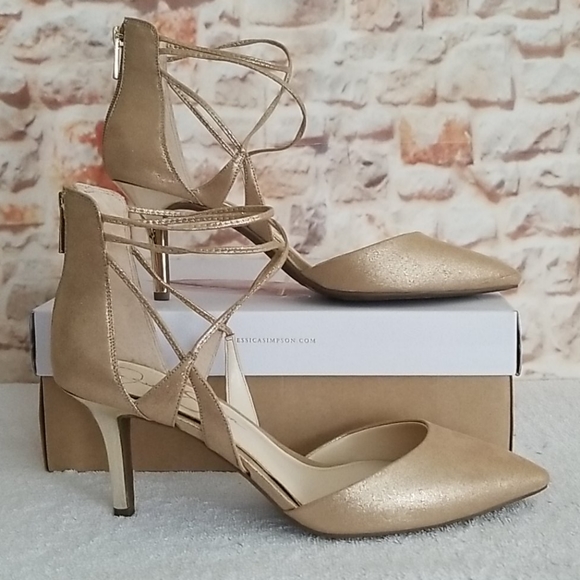 New Jessica Simpson Piah Microsuede D'Orsay Puumps - Picture 3 of 7